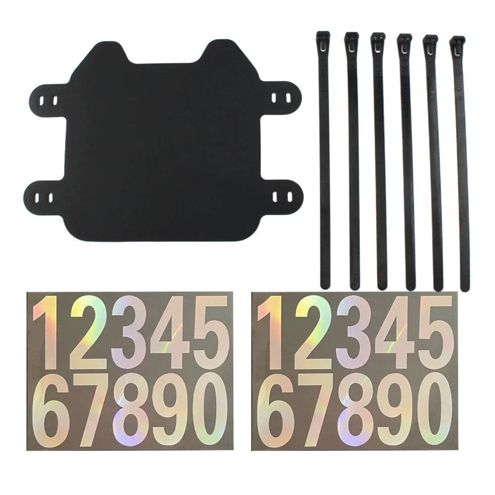 Surron Front Number Plate for Light Bee X/S Electric Dirt Bike - Compatible with Sur-Ron Electric Dirt Bike Accessories