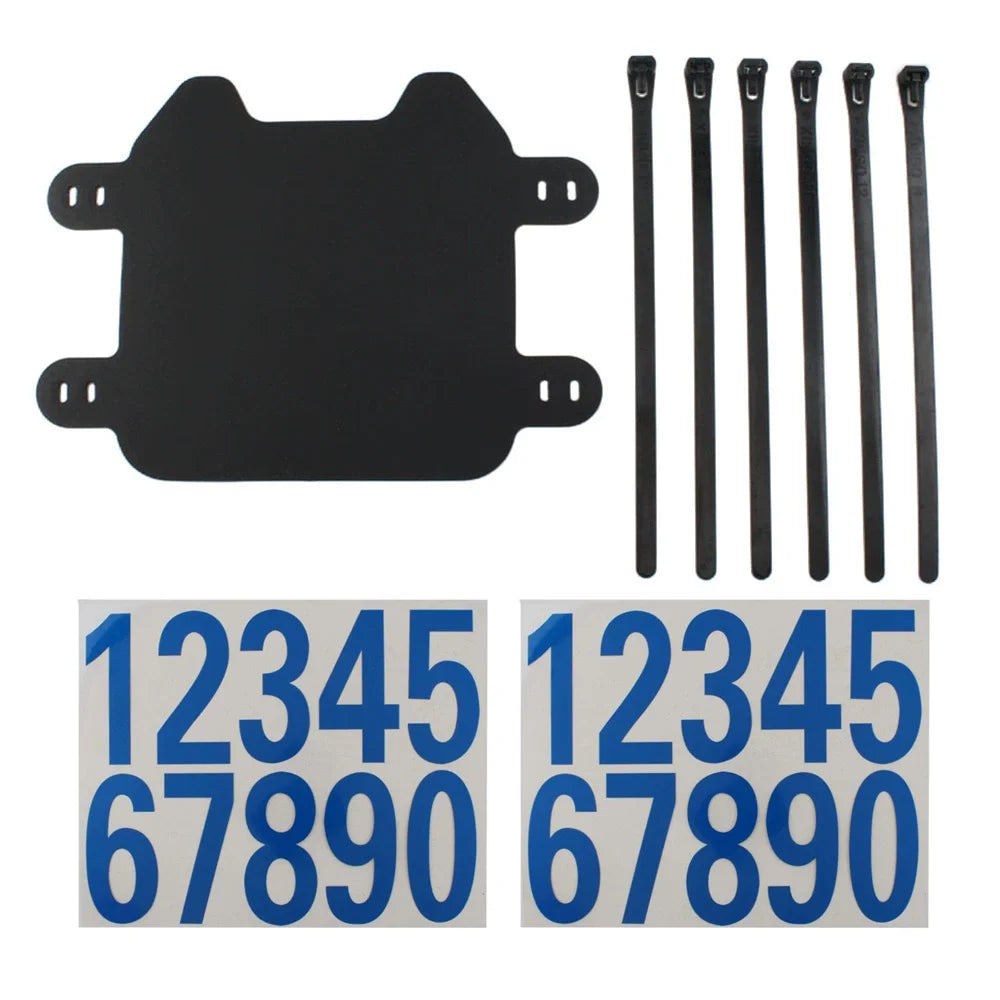 Surron Front Number Plate for Light Bee X/S Electric Dirt Bike - Compatible with Sur-Ron Electric Dirt Bike Accessories