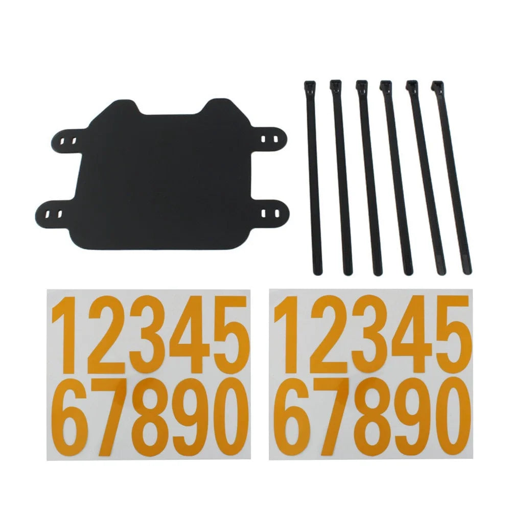Surron Front Number Plate for Light Bee X/S Electric Dirt Bike - Compatible with Sur-Ron Electric Dirt Bike Accessories
